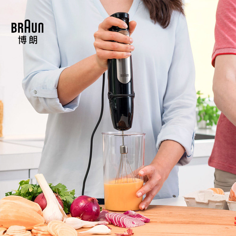 料理原装进口博朗7025多功能搅拌棒手持研磨机宝宝辅食搅拌