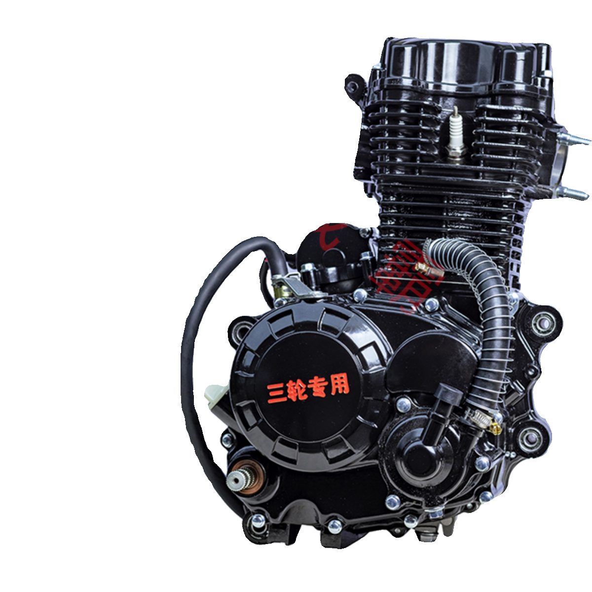 隆鑫宗申水冷300cc摩托车三轮车发动机电喷总成摩托车发动机