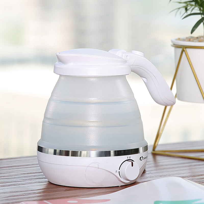 zoomland/卓朗可折叠旅行电热水壶迷你小型便携式烧水壶学生宿舍