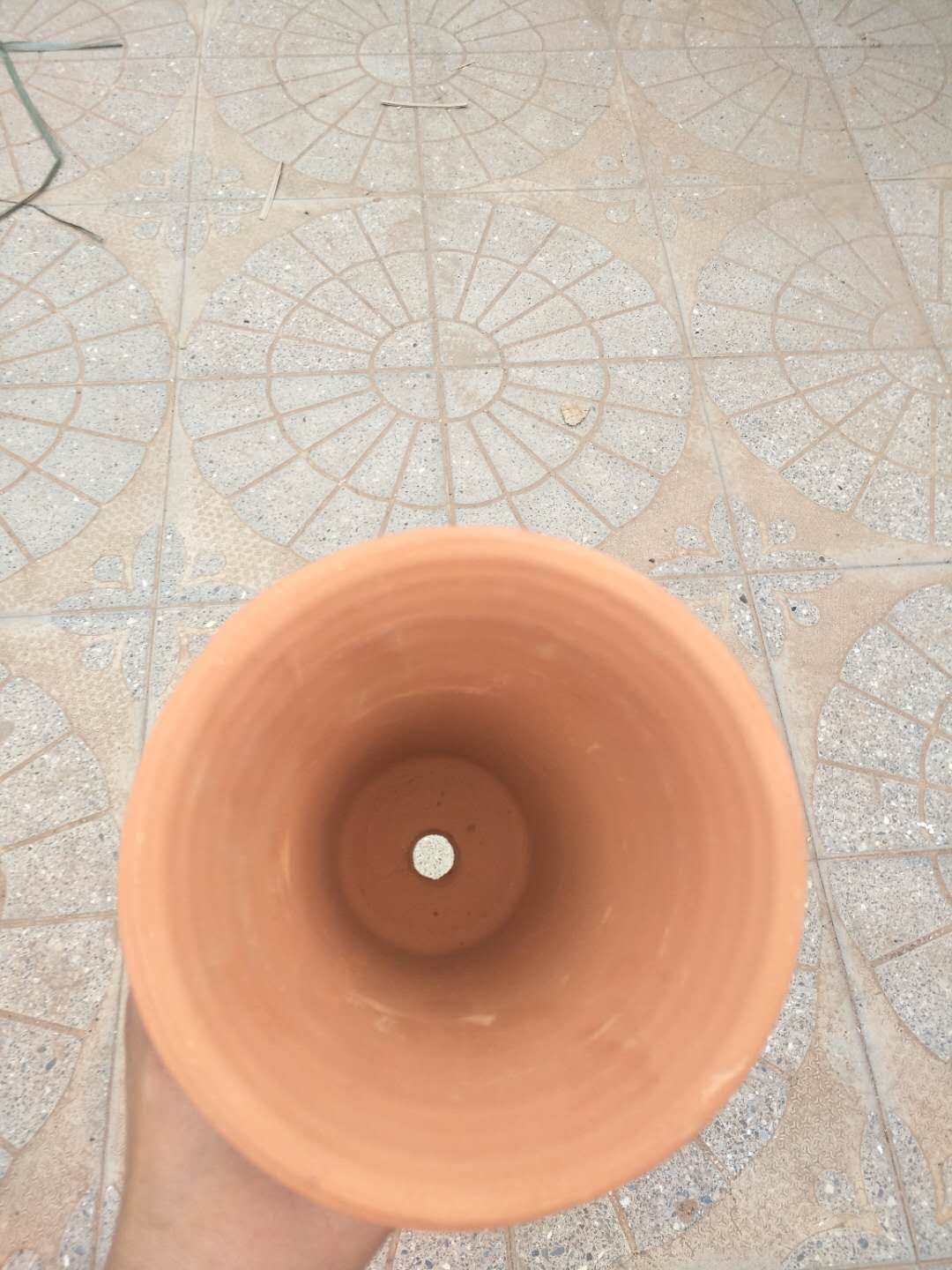 瓦盆透气吸水花盆老式泥盆中号万象花盆