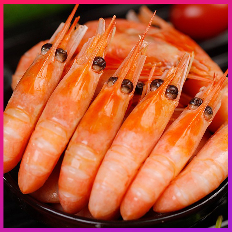 头籽北极甜虾10斤商用可拍土豪随意顺丰冷链冻虾