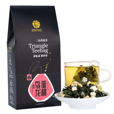 茗花有主蜜桃乌龙茶花果茶白桃乌龙 45g