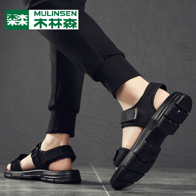 Linsen men's sandals 2020 summer new trend of outdoor sports and leisure Roman sandals male Vietnam Linsen men's sandals 2020 summer new trend of outdoor sports and leisure Roman sandals male Vietnam