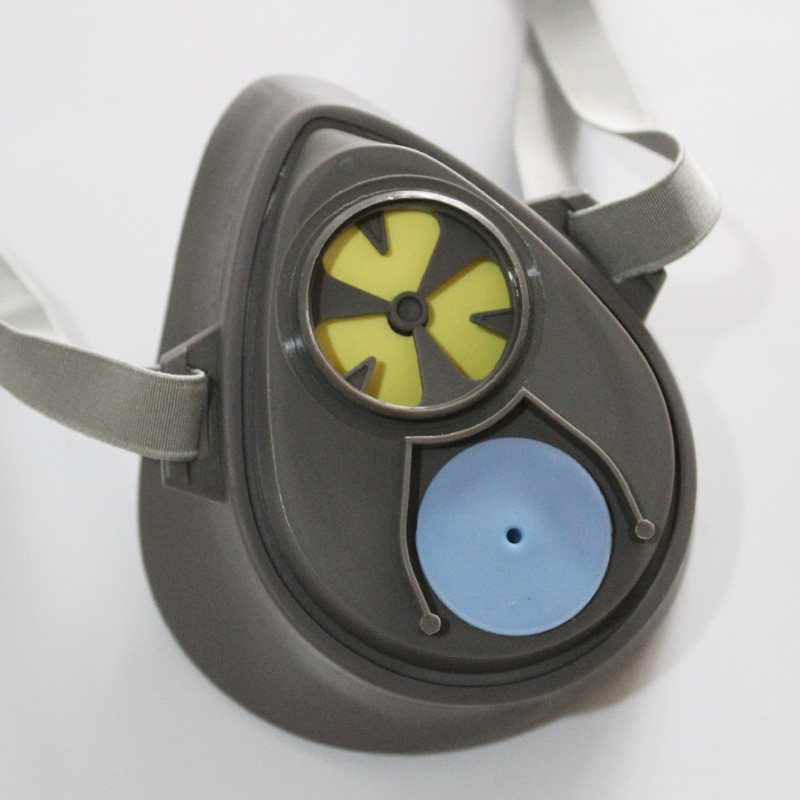 3200防尘面具工业粉尘打磨煤矿水泥装修防护面罩可清洗防沙尘