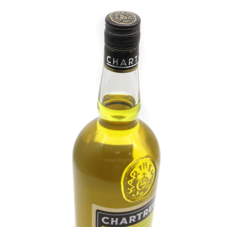 查特黄香甜酒700ml黄荨麻荨麻chartreuseliqueur法国进口力娇酒