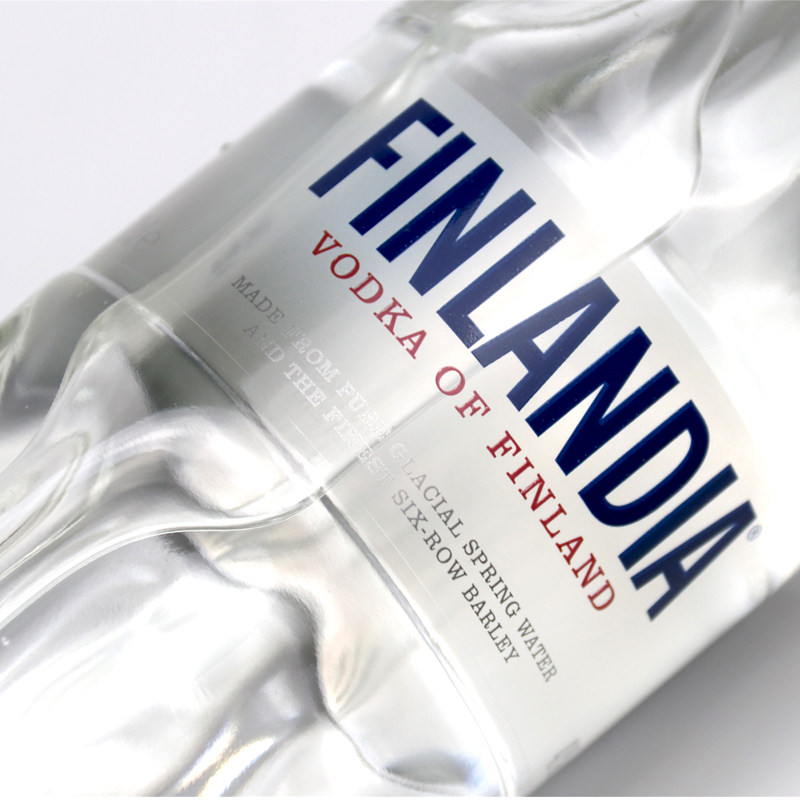 芬兰伏特加原味finlandiavodka烈酒调酒基酒700ml进口伏特加