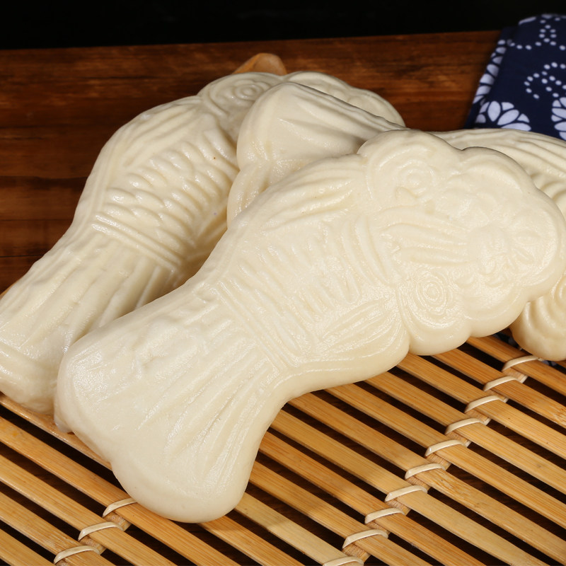 金如愿手工馒头老面饽饽鱼花鱼小面手儿老鱼儿包点