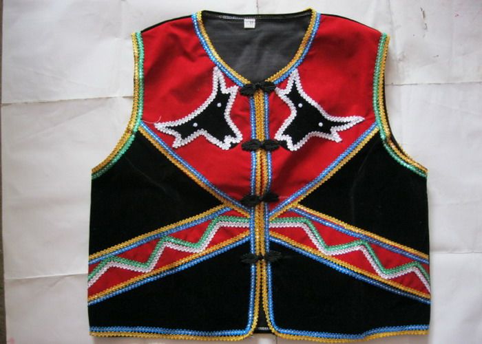 佤族葫芦丝舞舞蹈演出出马新款少数民族男装服饰民族服装