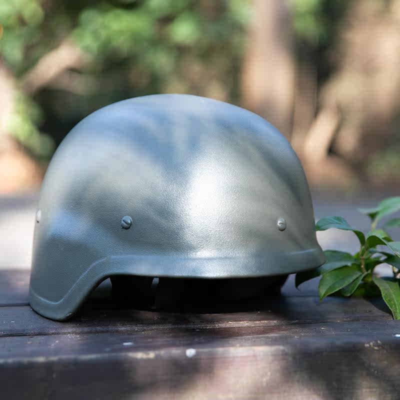 正品qgf防弹头盔战术二级防护防暴钢盔羊皮内衬配件送头盔罩