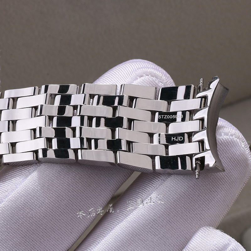 欧米适配欧米茄蝶飞表带钢带米伽男女女士精钢配件