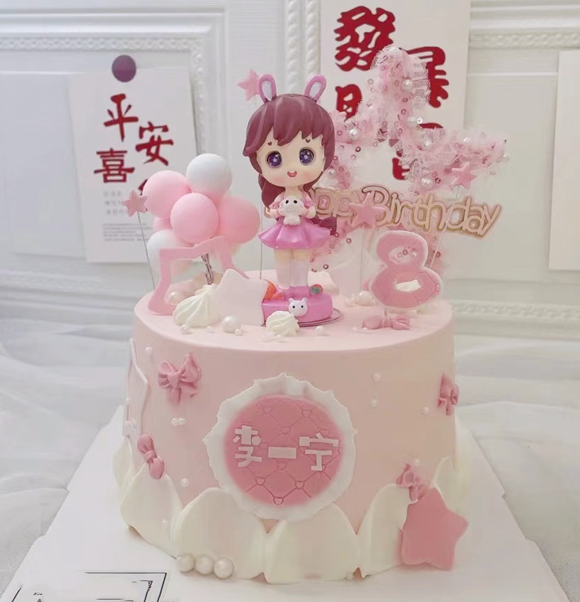 装饰斗罗大陆小舞蛋糕摆件唐三史莱克七怪动漫卡通节日装扮用品