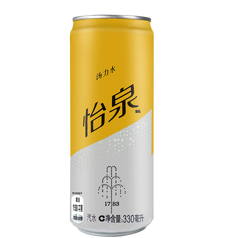 江浙沪包邮可口可乐公司怡泉汤力水碳酸汽水饮料330ml饮用水