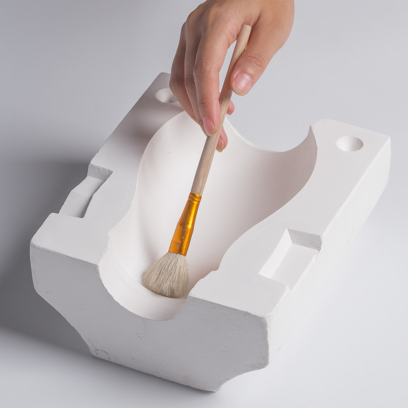 石膏模具注浆泥浆陶艺教育教学diy材料罐子模型制作工具