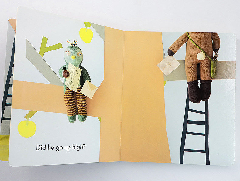 绘本英文pierre亲子启蒙英语图书儿童peekaboo原版儿童读物原版书