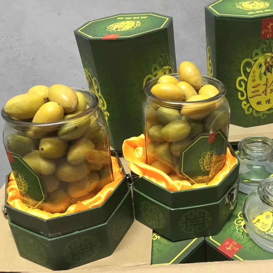 橄榄潮汕新鲜正宗金灶特级三捻金玉三棱百年橄榄