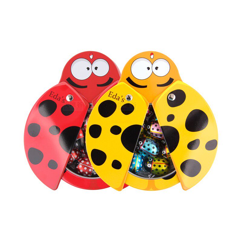 意大利原装进口艾达世界七星瓢虫巧克力礼盒盒装mm儿童牛奶巧克力