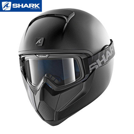 法国进口鲨鱼shark头盔摩托车卡丁车复古摩托车头盔