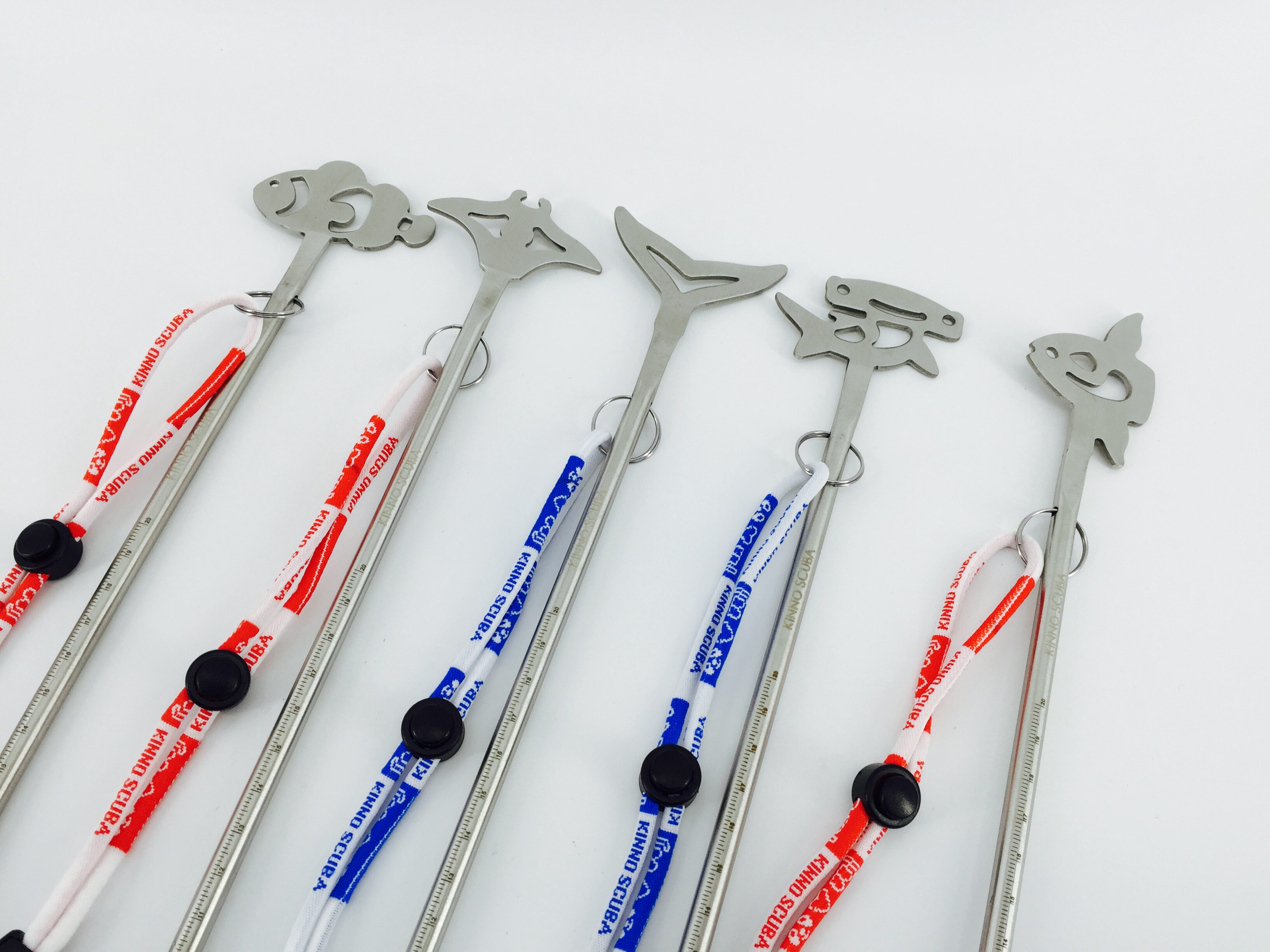 不锈钢 kinno scuba 潜水探棒 现货可爱卡通叮叮棒海洋