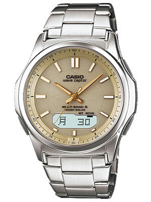 日本代购卡西卡西欧欧光动能6局电波手表男表日韩腕表