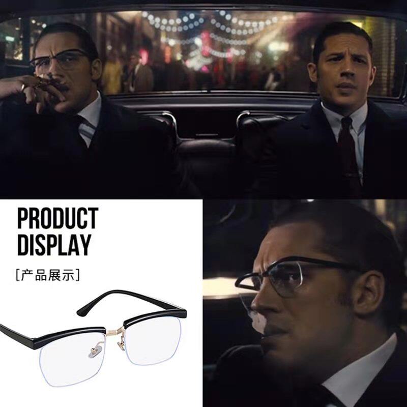眼镜汤姆哈迪同款西装暴徒镜框男防蓝光光可防蓝光镜