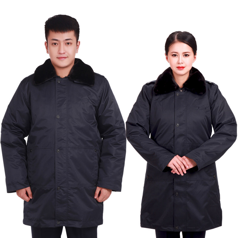 英皇护盾税务制服防寒服棉服男女制做常服大衣棉衣