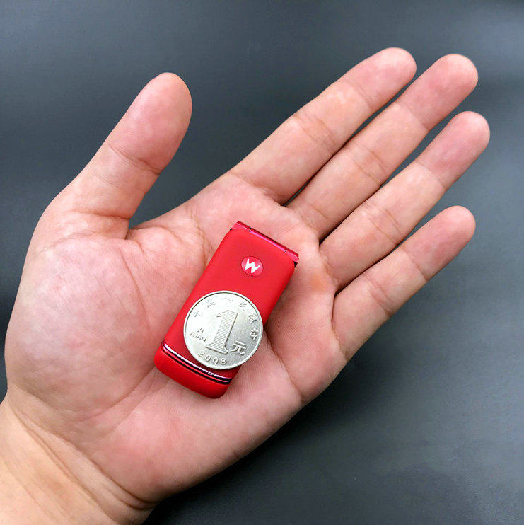 抖音网红迷你超小微型袖珍儿童备用学生翻盖手机