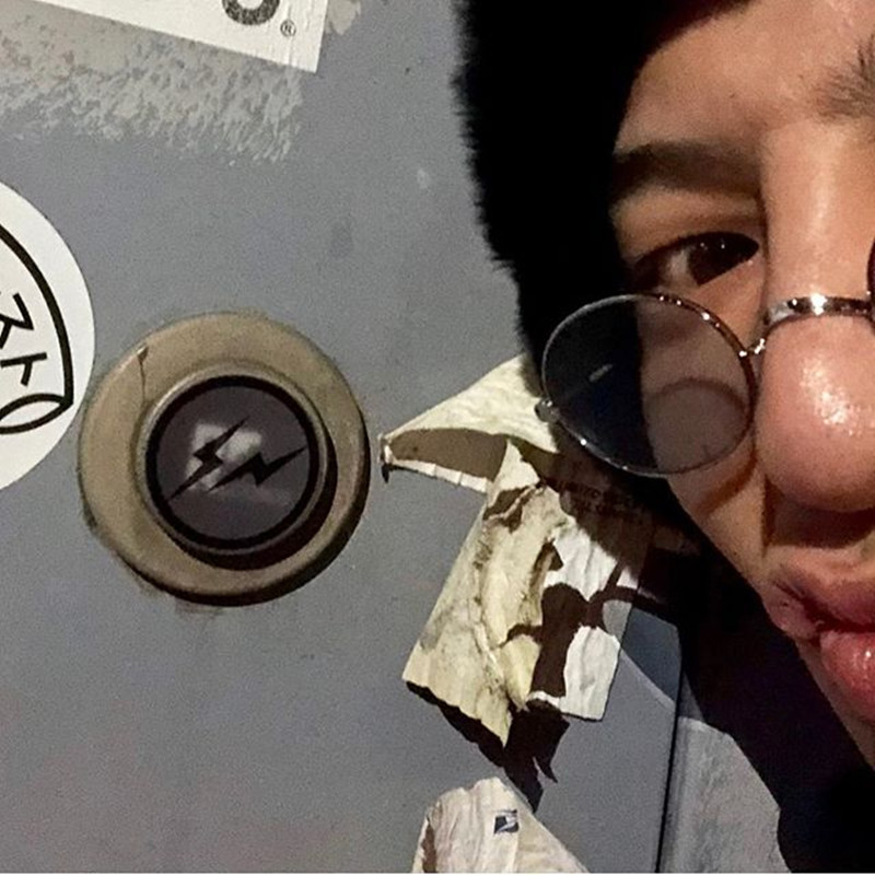 gd权志龙藤原peaceminusonefragmentdesign闪电彩色夹子其它首饰