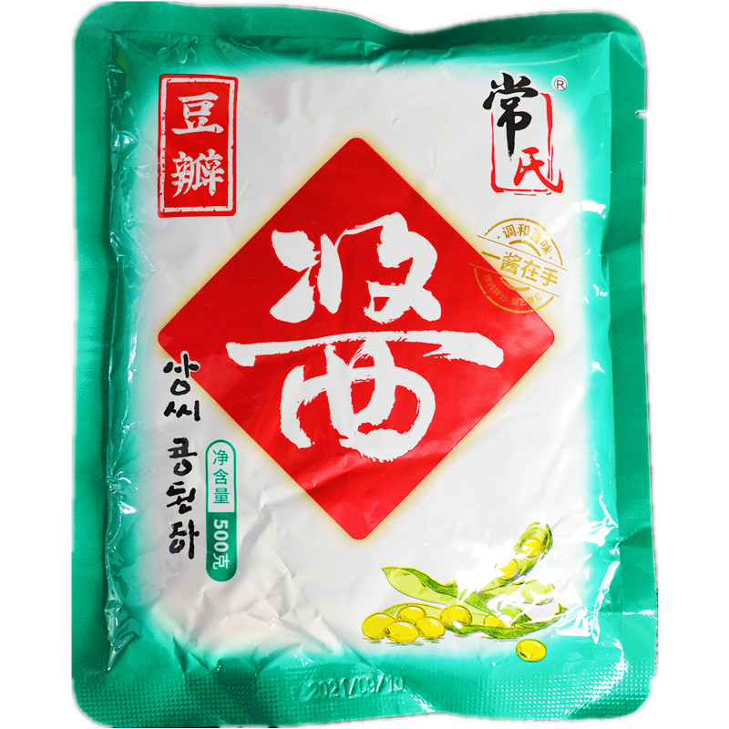 豆瓣珲春常氏正宗东北北大延边朝鲜族特产酱黄豆瓣酱
