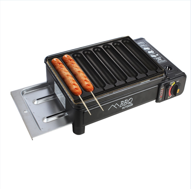 烧烤便携式户外多功能卡式烤炉大功率家用燃气烤架烧烤炉