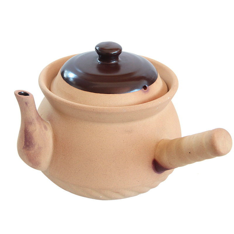 福康煎药壶煎中药罐传统耐热砂锅药罐明火直烧药煲沙锅碳炉药炉