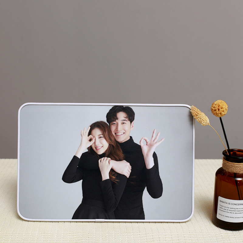 影楼婚纱照相框摆台定制结婚板画桌摆8寸10寸相框