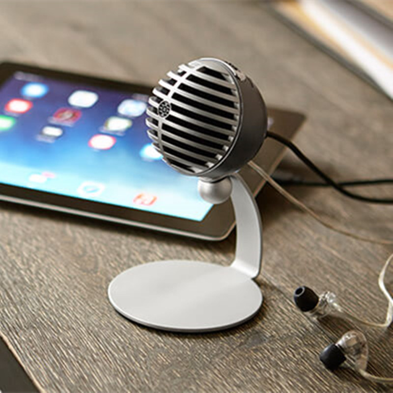 shure舒尔mv5便携式电容话筒苹果手机ipad电脑话筒