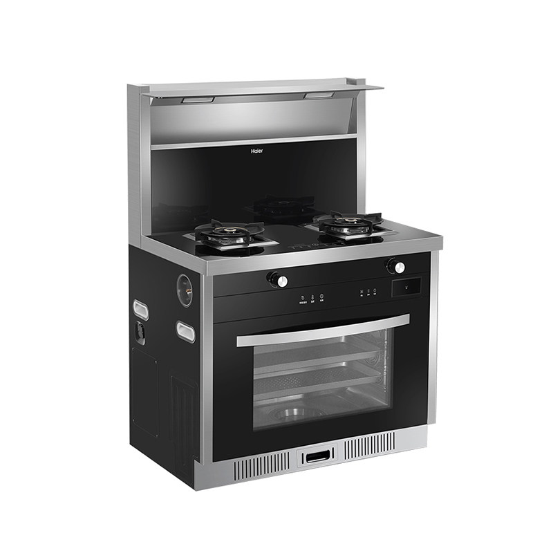 haier海尔90e-x1zk油烟机燃气灶蒸烤一体集成天猫优品集成灶