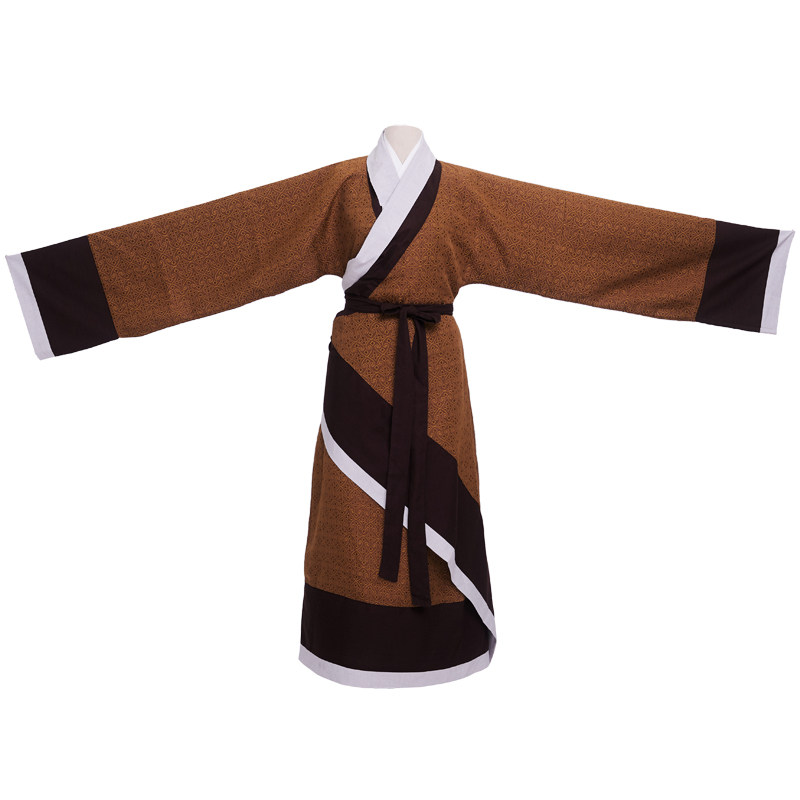 怀谷居山月尽马王堆曲裾袍女款定制复原汉服民族古典传统秋冬秦汉