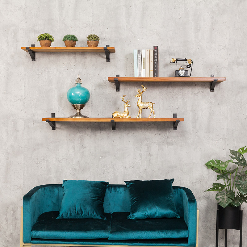 墙上层板承重高承重墙架厨房书架置物架壁挂搁板搁板