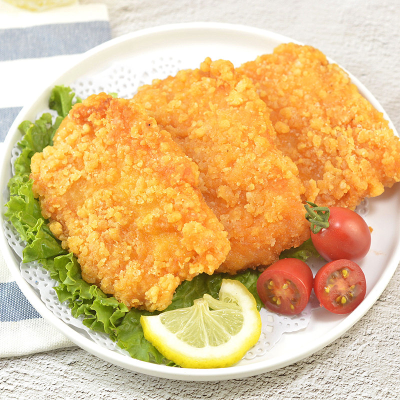 劲脆清真卡兹脆鸡排半成品冷冻包邮香煎鸡排商用汉堡生鸡肉