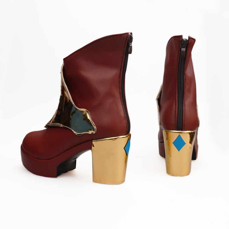 lol英雄联盟coskda萨勒芬妮seraphinecosplay鞋子靴子cosplay配件