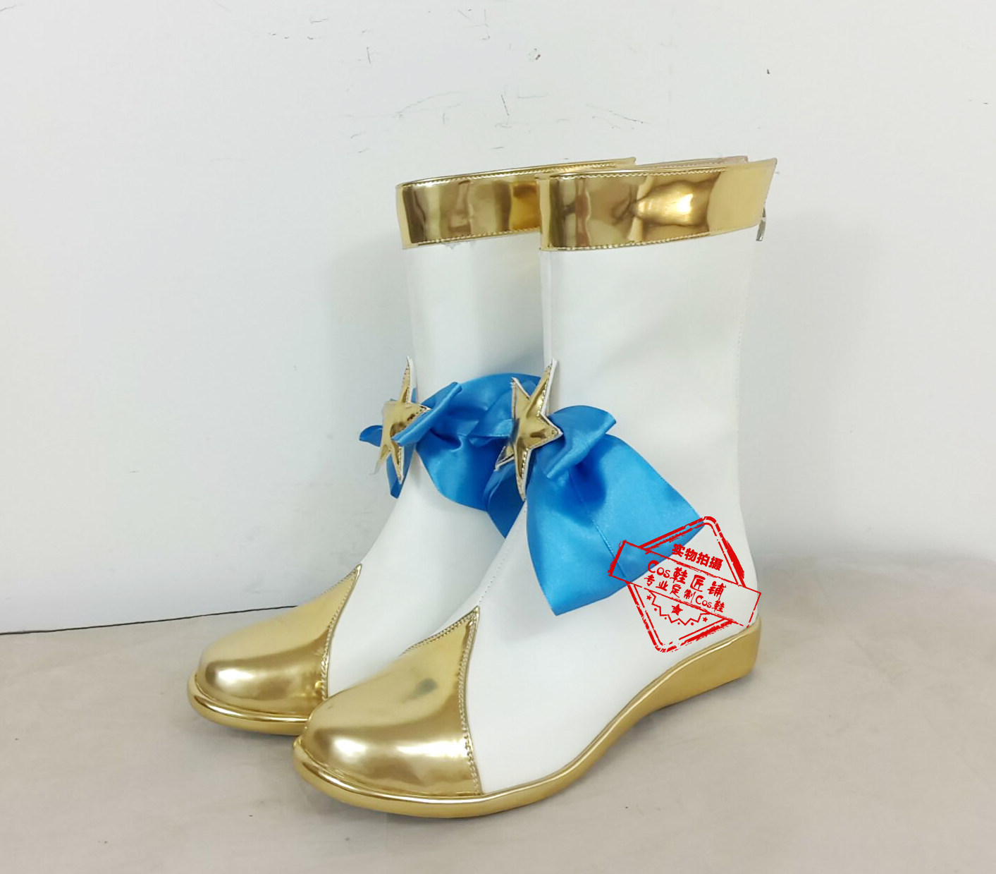 m16魔法少女璐璐cosplay鞋子定做cosplay配件