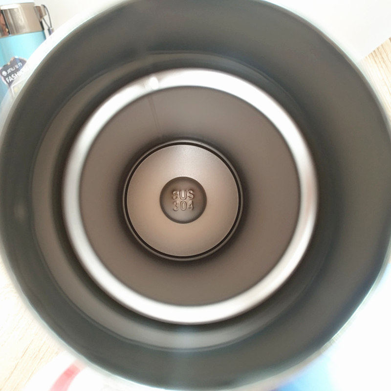 正品不锈钢防漏水杯女学生弹头金力真空保温杯