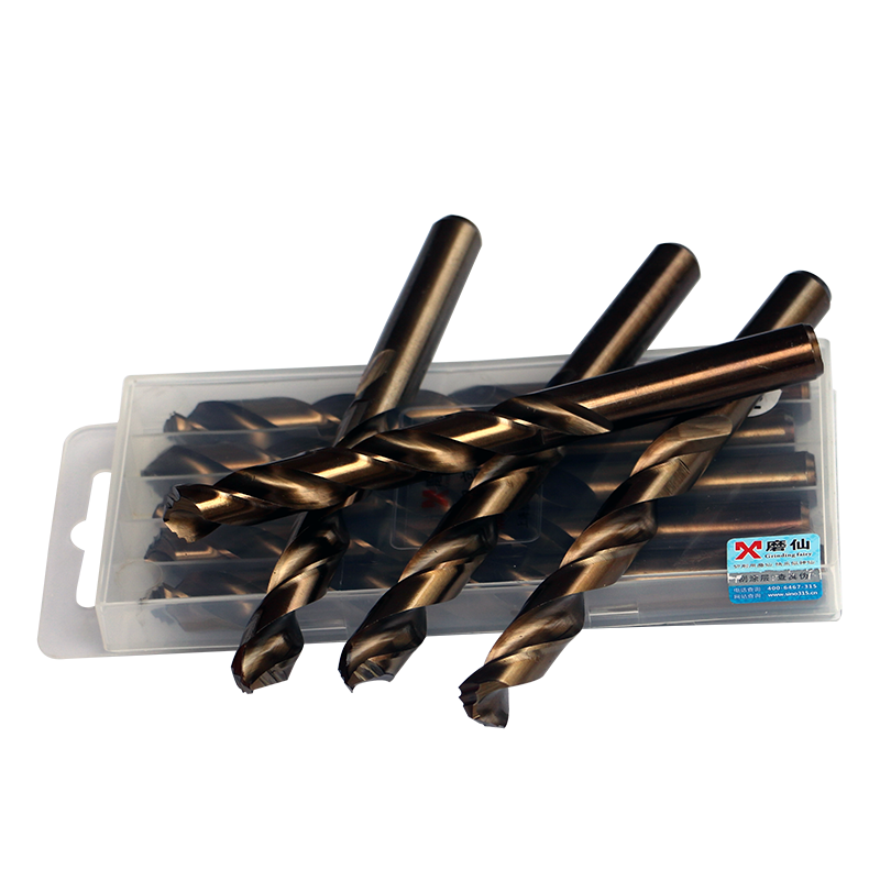 磨仙三刃高钴钻头直柄不锈钢麻花钻高速钢磨制木工开孔钻头_8折现价1.