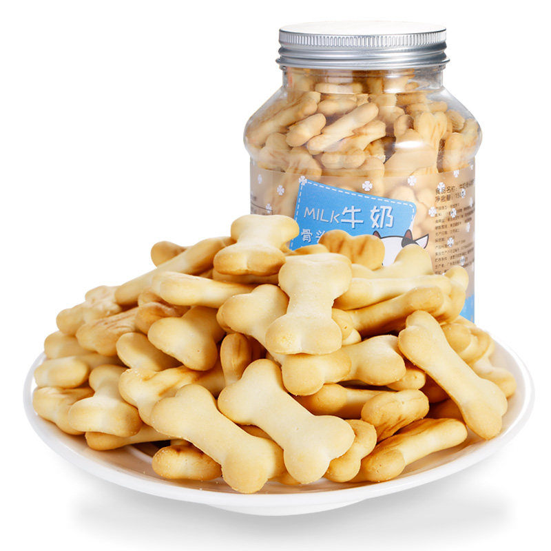 牛奶骨头饼干150g罐装休闲农场儿童小零食办公室点心