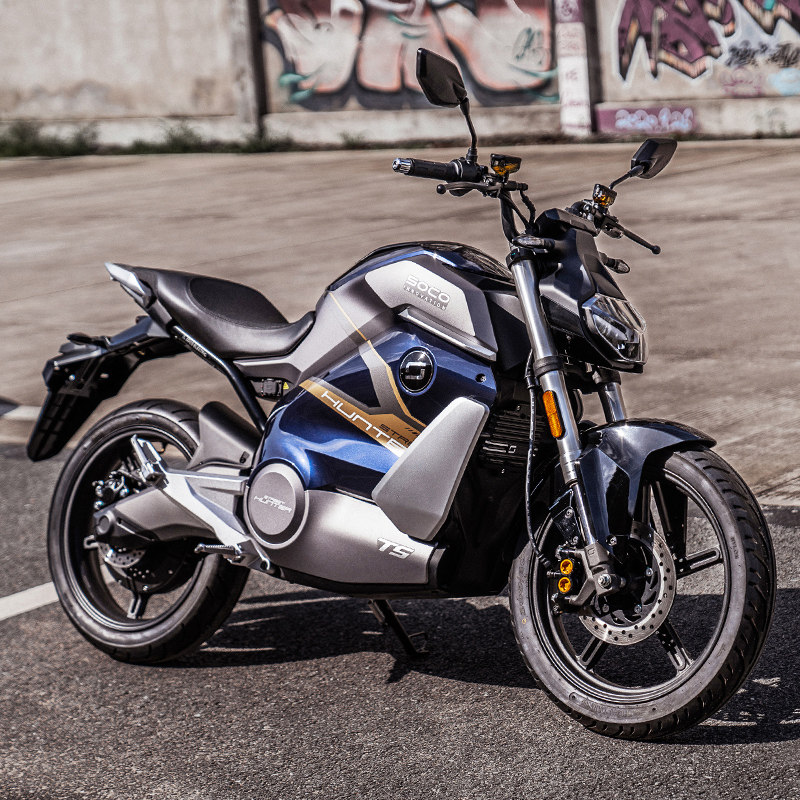 soco速珂ts街头猎人2021智能并联锂电跨骑摩托车整车