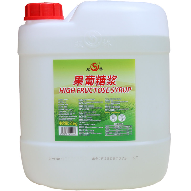 双桥果糖 双桥f55果糖 果葡糖浆25公斤 奶茶饮品店专用原料 包邮