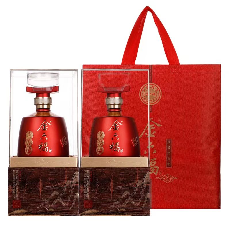 金六福中国福酒浓香香型白酒42度金樽藏品整箱白酒