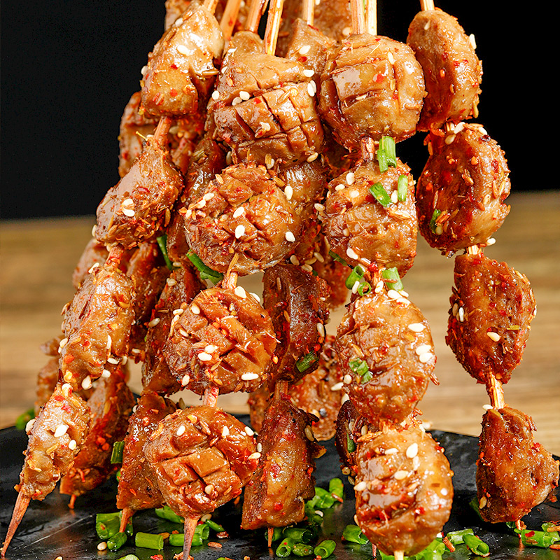 木屋烧烤食材半成品潮汕手打牛筋丸牛肉丸5串其它