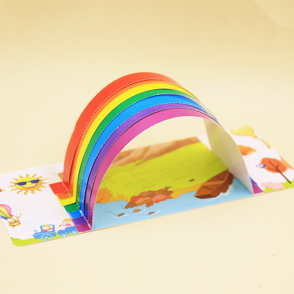 彩虹桥制作 幼儿科学实验玩具材料小学生diy手工科学
