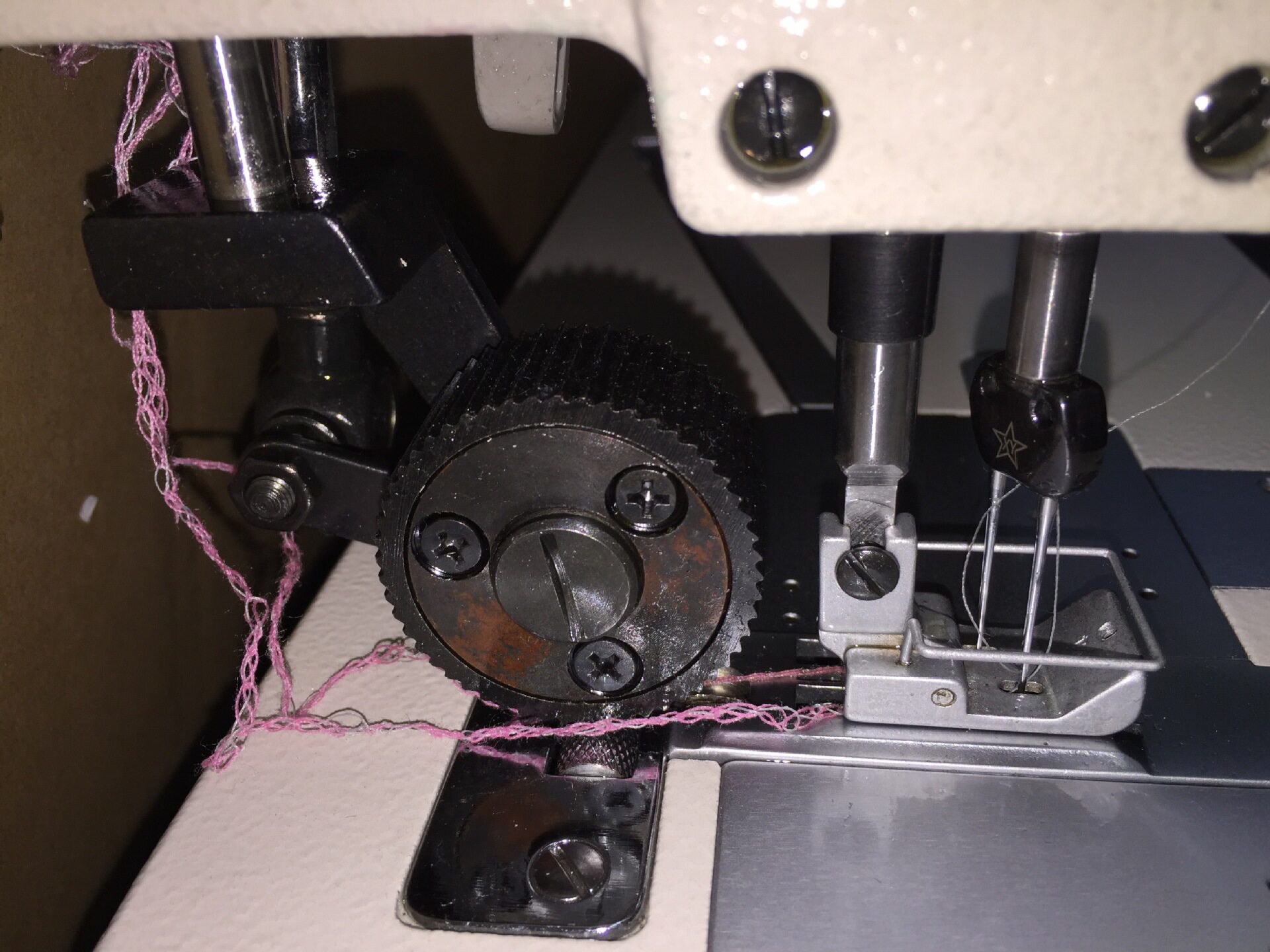 拖轮3800链式双针机缝纫机厂家直销缝纫机