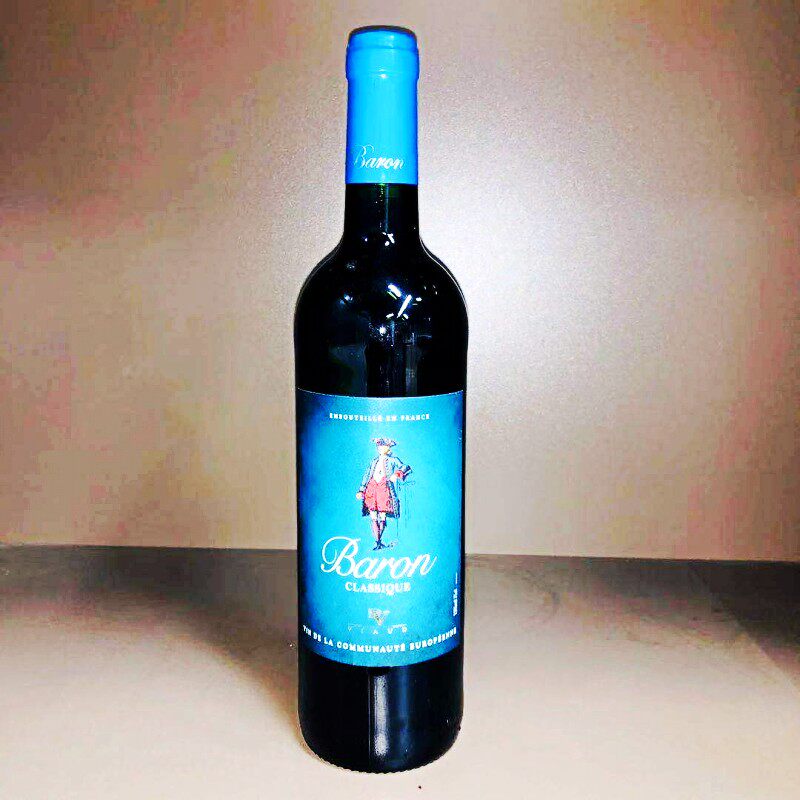 洋品法国进口雷沃男爵红葡萄酒750ml朋友聚会分享干红静态葡萄酒