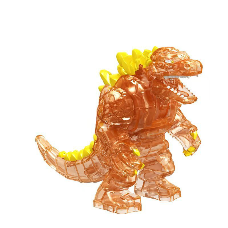 第三方拼装哥斯拉乐高积木王者基多多拉怪兽男孩子塑料积木