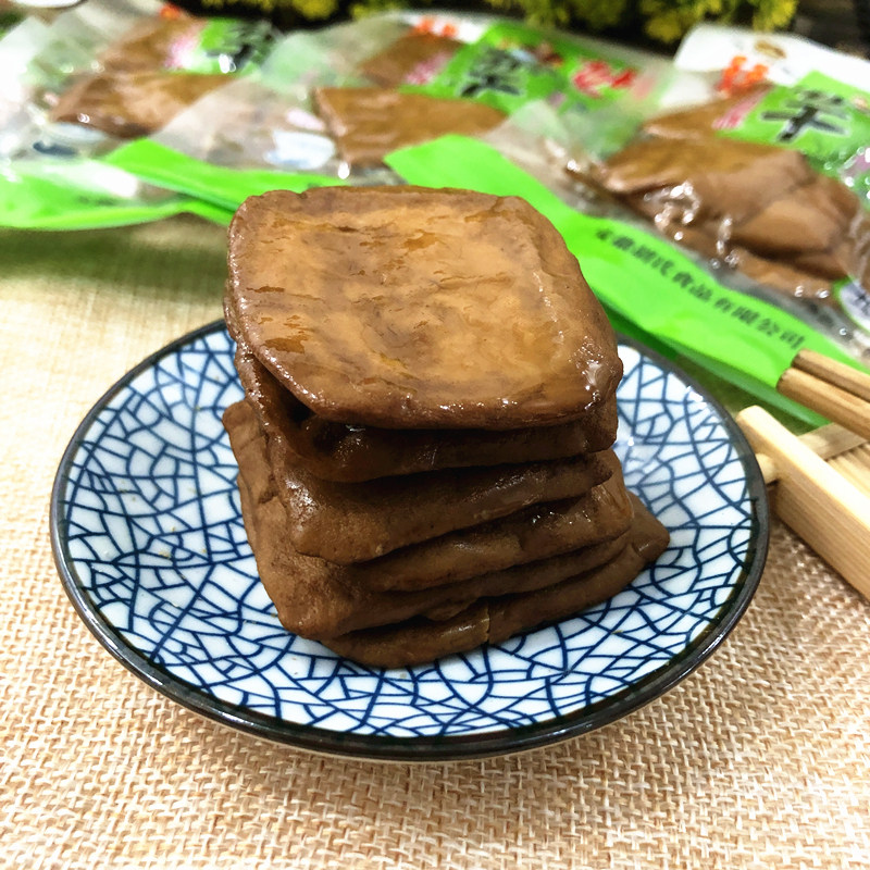 安徽枞阳特产汤沟胡家茶干豆腐干五香麻辣喝茶豆腐干